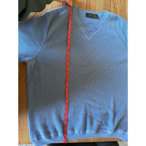 Peru Unlimited Baby Alpaca Link Stich V-Neck Sweater Size XLarge - Picture 5 of 8